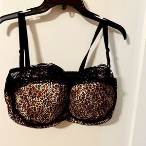 SMART SEXY BRAND WOMENA PLAS SIZE KEOPARD BRA